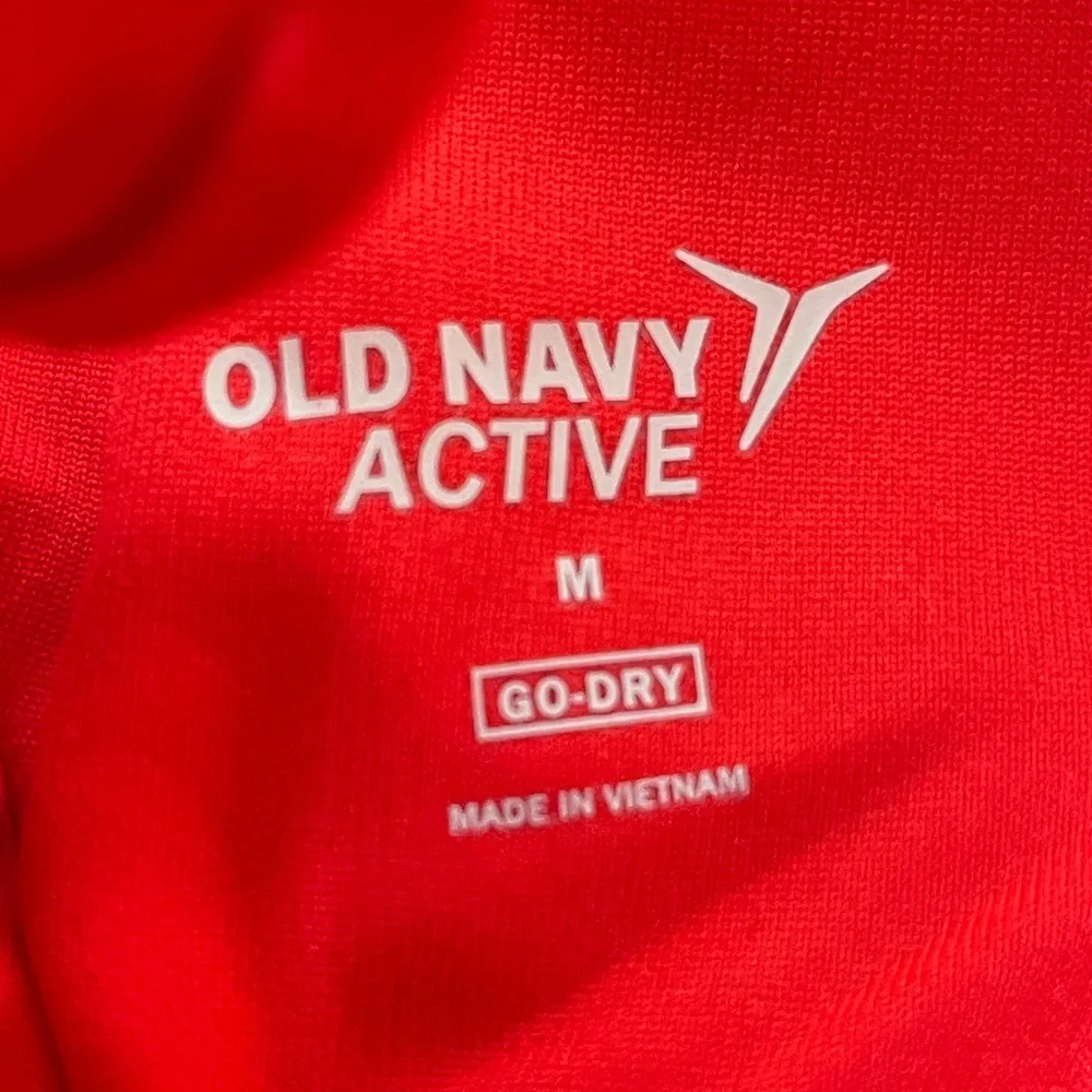 Old Navy Red Go Active Red Strappy Sports Bra - Picture 3 of 3